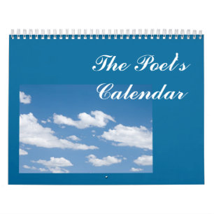 De agenda van de dichter kalender