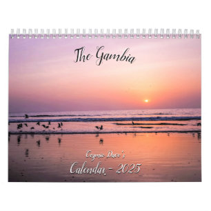 De agenda van Gambia Kalender