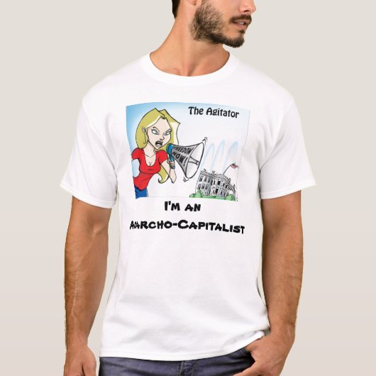 De Agitator Anarcho T-Shirt (Voorkant)