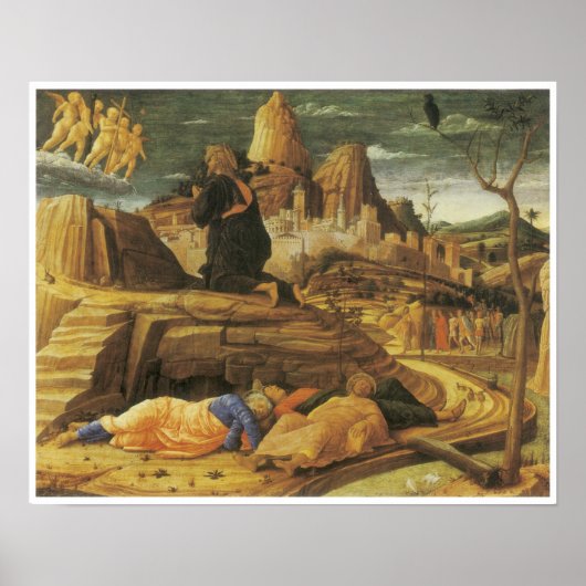De Agony in de tuin. c 1460 Poster (Voorkant)