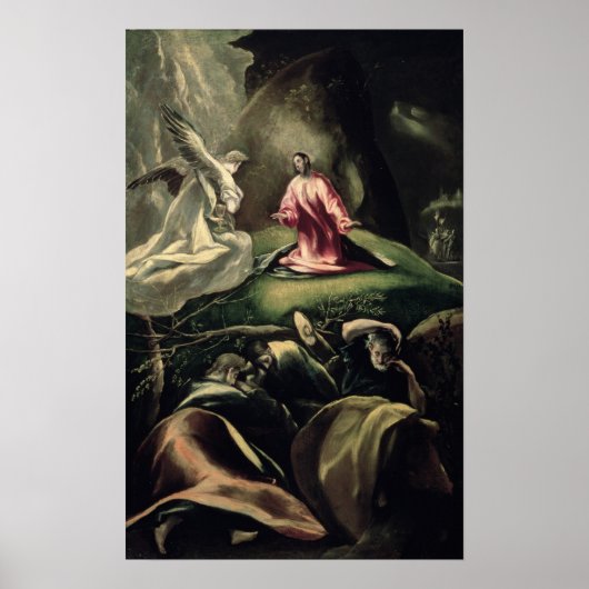 De Agony in de tuin Poster (Voorkant)