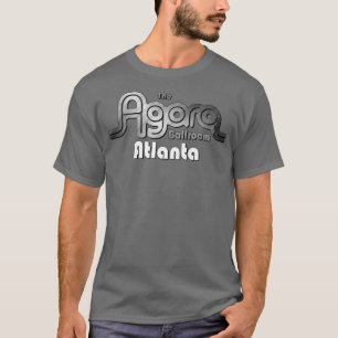 De Agora Ballroom Legendarische Defunct Atlanta Mu T-shirt