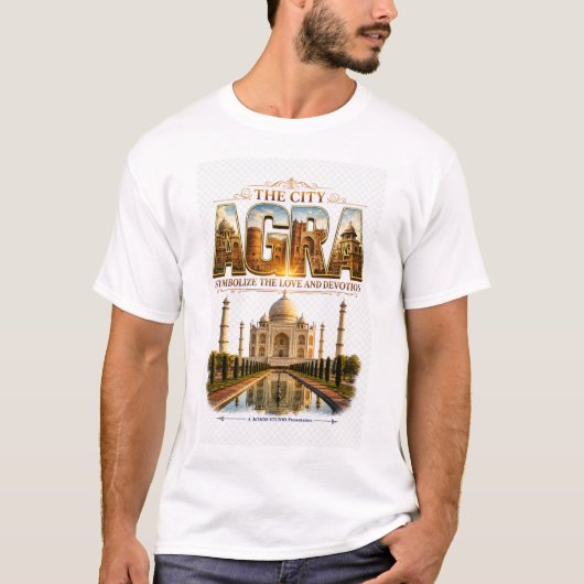De "AGRA" Designer T-Shirts (Voorkant)