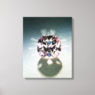 De Agra Diamond Canvas Afdruk