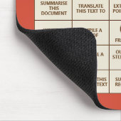 De AI Bingo - Directe editie - Maak je eigen Muismat (Hoek)