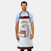 De Air Fryer Queen Schort (Gedragen)