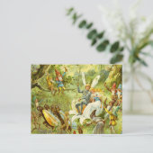 De airy Prince en Thumbelina Briefkaart (Staand voorkant)