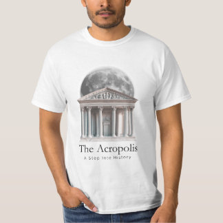 De Akropolis: een stap in de geschiedenis T-shirt