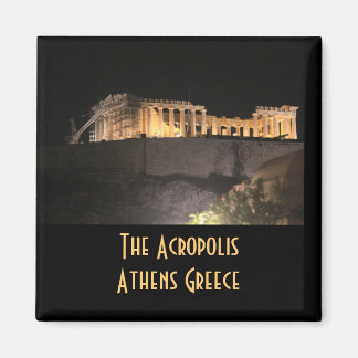De Akropolis Parthenon Athens Griekenland magneet