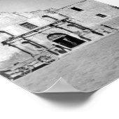 De Alamo in San Antonio, TX 1 Poster (Hoek)