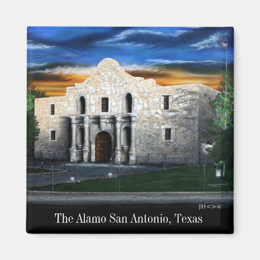De Alamo Magneet (Voorkant)