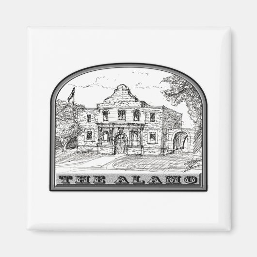 De Alamo: Magneet (Voorkant)