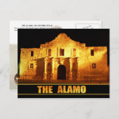 De Alamo, San Antonio, Texas Briefkaart (Voorkant / Achterkant)
