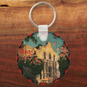 De Alamo  Texas Sleutelhanger (Voorkant)