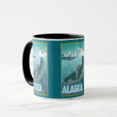 De  Alaskan Travel Mug Mok (Voorkant links)