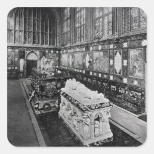 De Albert Memorial Chapel, Windsor Vierkante Sticker
