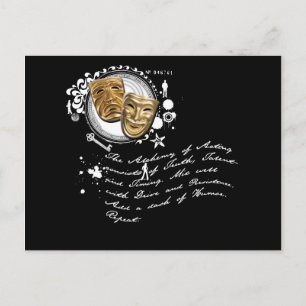 De alchemie van de actie briefkaart