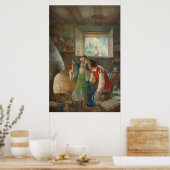 De alchemist, c. 1937, ingediend door N.C. Wyeth Poster (Keuken)