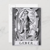 De Alchemist Geber Briefkaart (Voorkant / Achterkant)