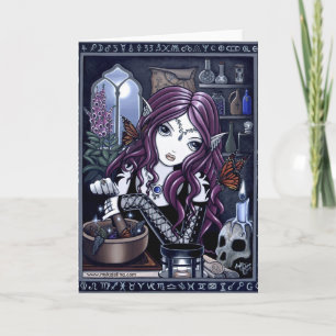 De Alchemist Magic Faerie Workshop Kaart