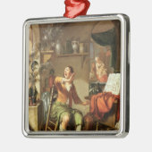 De alchemist metalen ornament (Links)