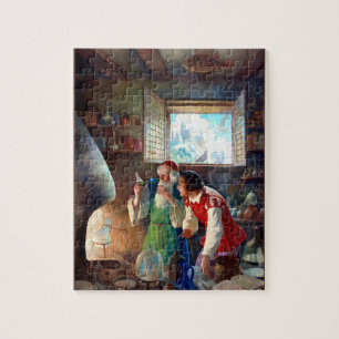 De alchemist Scientist Puzzle Legpuzzel