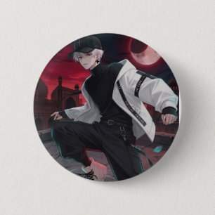 De Alchemist zijn Wervelwind Anime Jongen Knop - M Ronde Button 5,7 Cm
