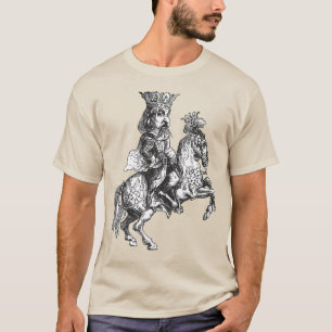 De Alchemistendemon in de gedaante van een ridder T-shirt