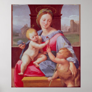 De Aldobrandini Madonna Poster