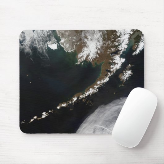 De Aleutiaanse eilanden en het schiereiland Alaska Muismat (Met muis)