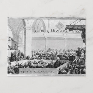 De Algemene Vergadering van de Kirk van Schotland Briefkaart