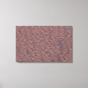 De Algerijnse woestijn Canvas Afdruk