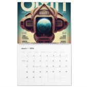 De Alien Navigator 2024 Kalender (Mar 2026)