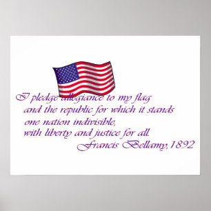 De allegianenplein - 1892 poster