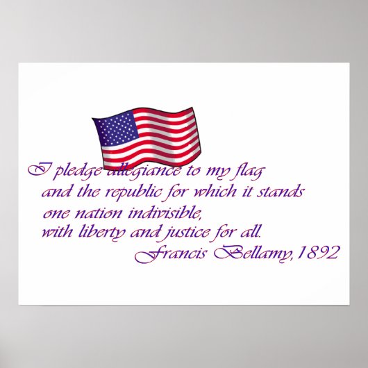 De allegianenplein - 1892 poster (Voorkant)