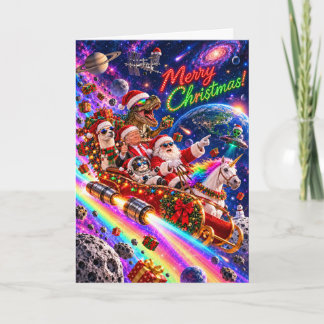 De Aller Randomste Kerstkaart Ooit – Kaart