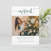 De allerleukste kerstkaart met foto (Staand voorkant)