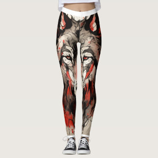 De Allure van Bloody Fox Logo op Leggings