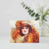 De Alluring Beauty Briefkaart (Staand voorkant)