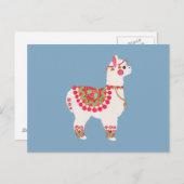 De Alpaca Briefkaart (Voorkant / Achterkant)