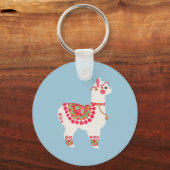 De Alpaca Sleutelhanger (Voorkant)