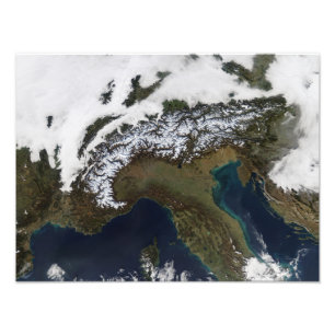 De Alpen 2 Foto Afdruk