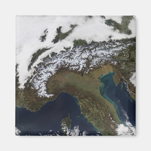 De Alpen 4 Magneet (Voorkant)