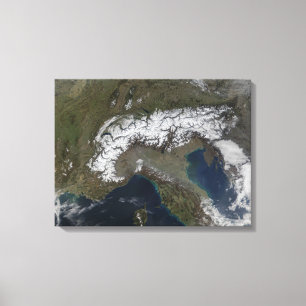 De Alpen Canvas Afdruk