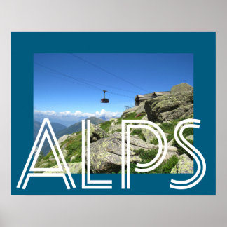 De Alpen Poster