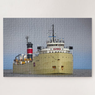 De Alpena schip Duluth Minnesota Legpuzzel