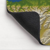 De Alpenfout langs de westkust Muismat (Hoek)