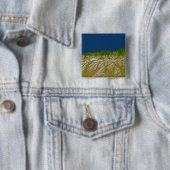 De Alpenfout langs de westkust Vierkante Button 5,1 Cm (In situ)