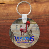 De Alpha- Sleutelhanger van Vision - Flamingo (Voorkant)