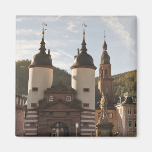 De Alte Brucke in de oude binnenstad, Heidelberg, Magneet